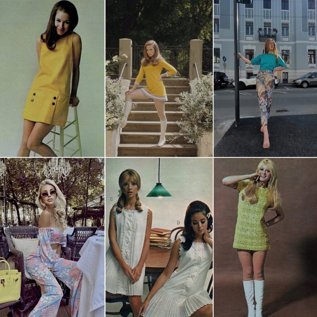 6 outfituri in stilul aniilor 60